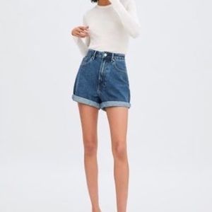 Zara TRF High Waisted Shorts